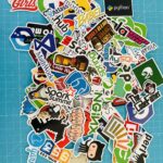 5 PCS programming and tech stickers