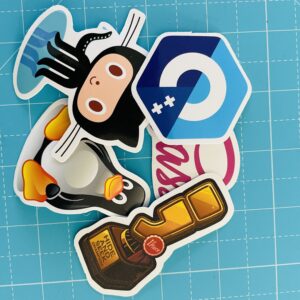 5 PCS programming and tech stickers - Image 6