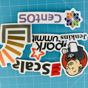 5 PCS programming and tech stickers - Image 4