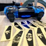 LED light bar stickers for PS4 controller