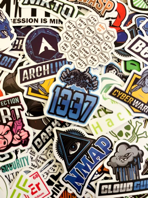 5PCS Hacker, Programming, and Network stickers - Image 12