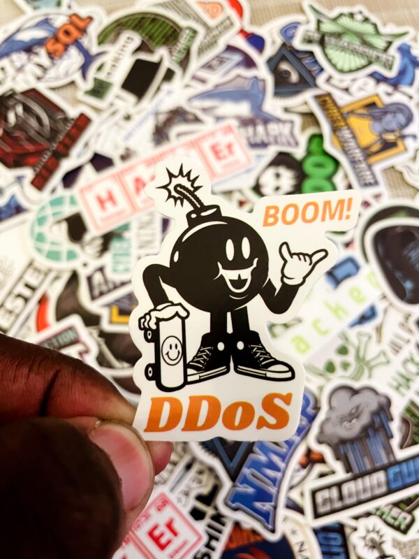 5PCS Hacker, Programming, and Network stickers - Image 6
