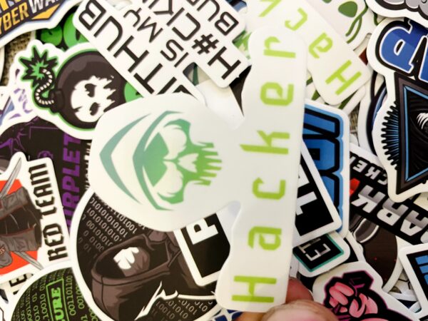 5PCS Hacker, Programming, and Network stickers - Image 13