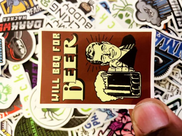 5PCS Hacker, Programming, and Network stickers - Image 16